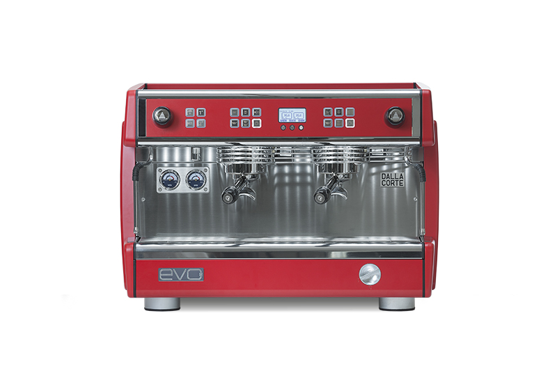 Evo2 - sparklingred 1 - Professional Espresso Machines