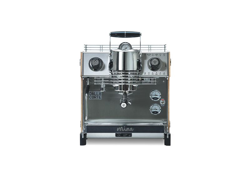 Mina Barista - woodveneer 1 - Máquinas de café espresso profissionais
