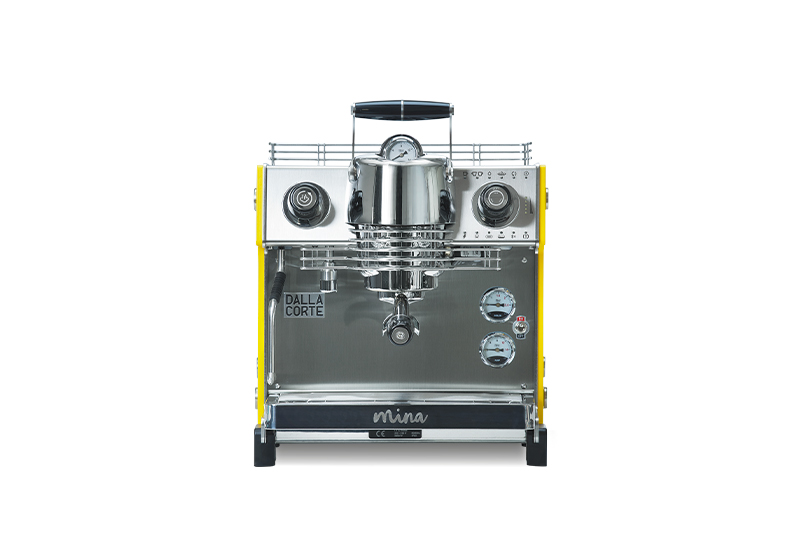 Mina Barista - yellow 1 - Máquinas de café espresso profissionais