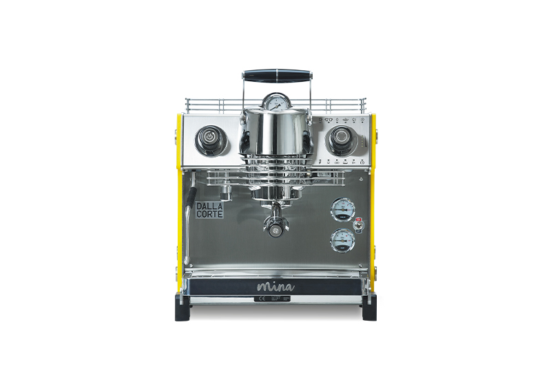 Mina - yellow 1 - Professional Espresso Machines