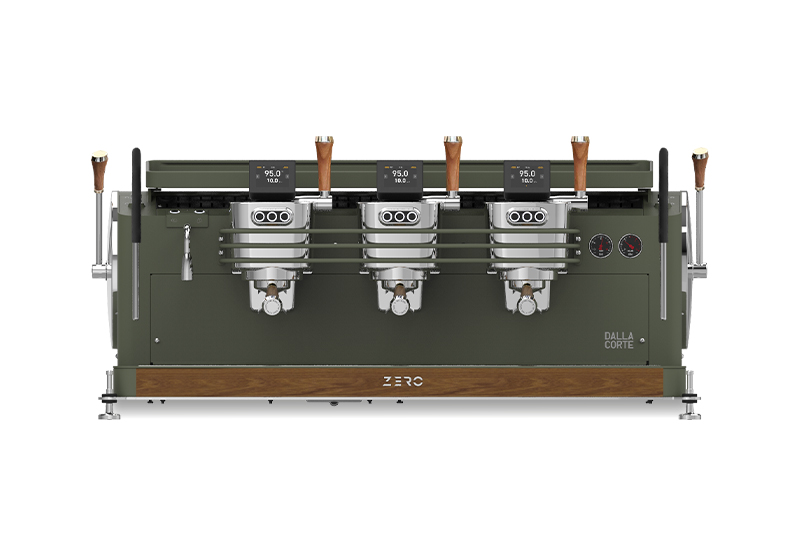 Zero Barista - olivegreenwalnut 4 - Máquinas de espresso profesionales