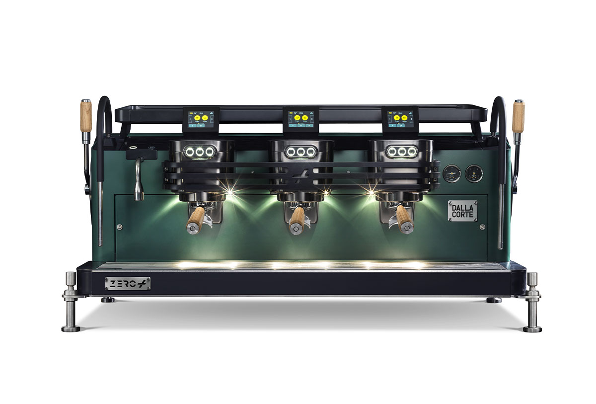 Zero Plus Classic - tealgreenoak 1 - Máquinas de espresso profesionales