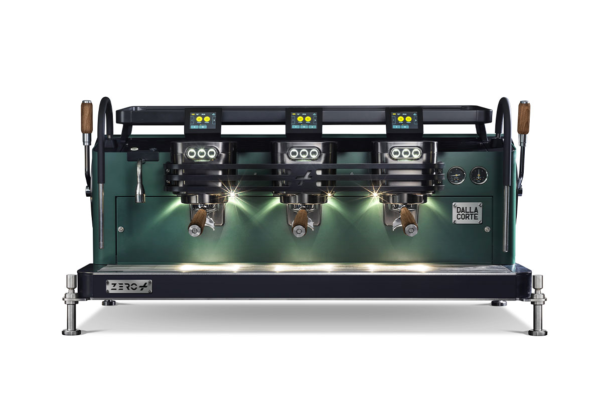Zero Plus Classic - tealgreenwalnut 1 - Máquinas de espresso profesionales