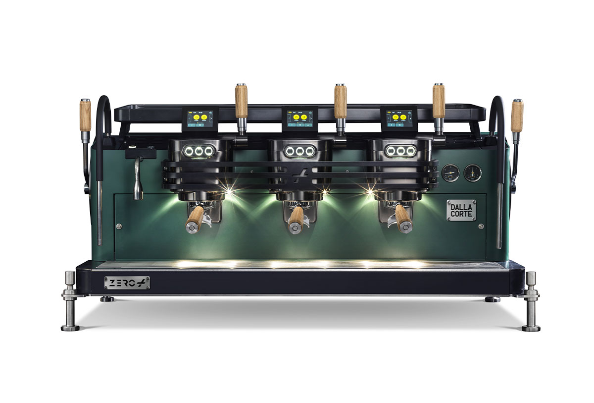 Zero Plus Barista - tealgreenoak 1 - Professional Espresso Machines