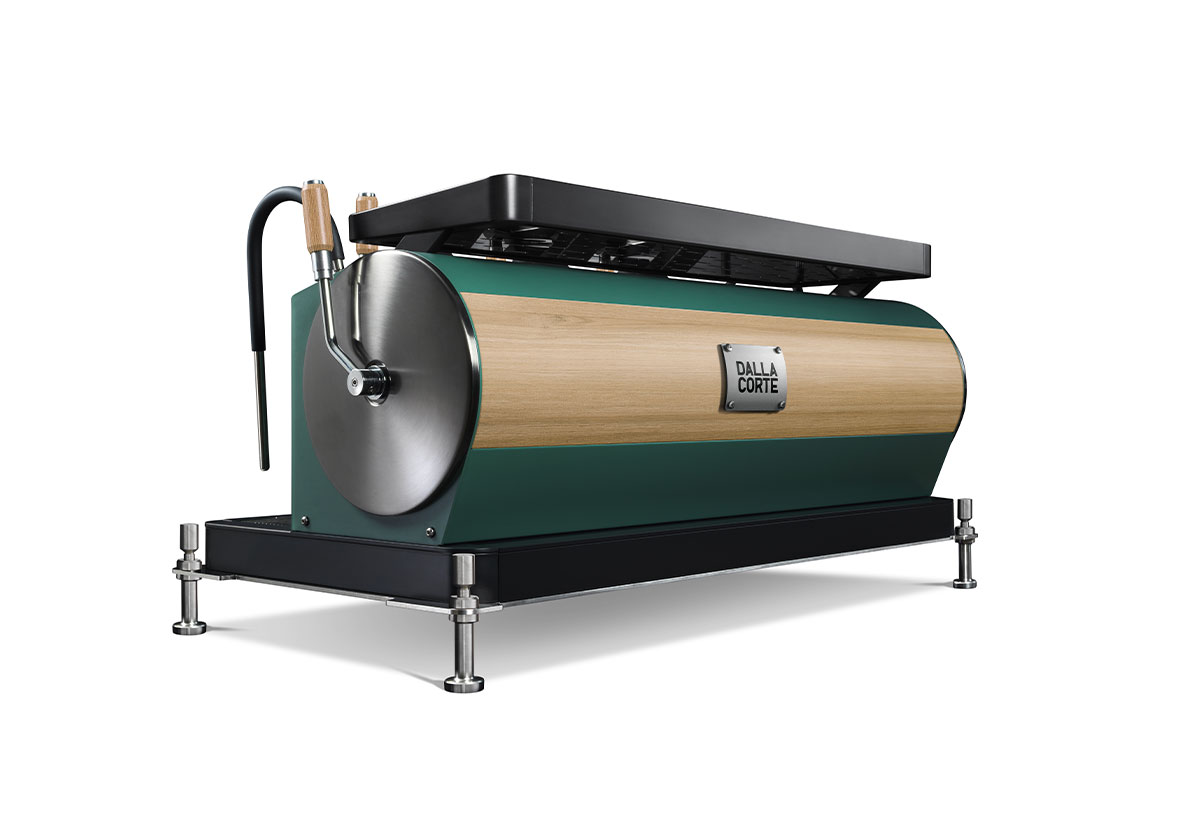 Zero Plus Barista - tealgreenoak 2 - Professional Espresso Machines