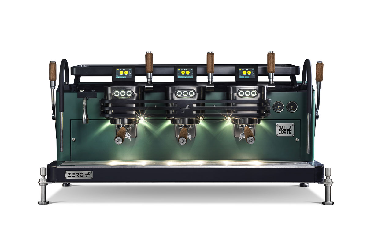 Zero Plus Barista - tealgreenwalnut 1 - Professional Espresso Machines