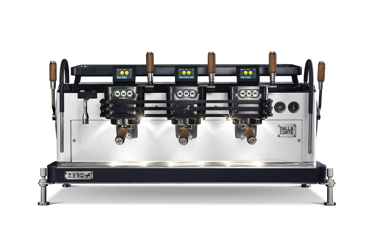 Zero Plus Barista - whitewalnut 1 - Professional Espresso Machines