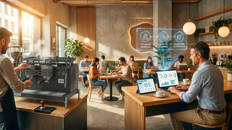 AI Tools and Technologies to Start and Manage Your Coffee Shop