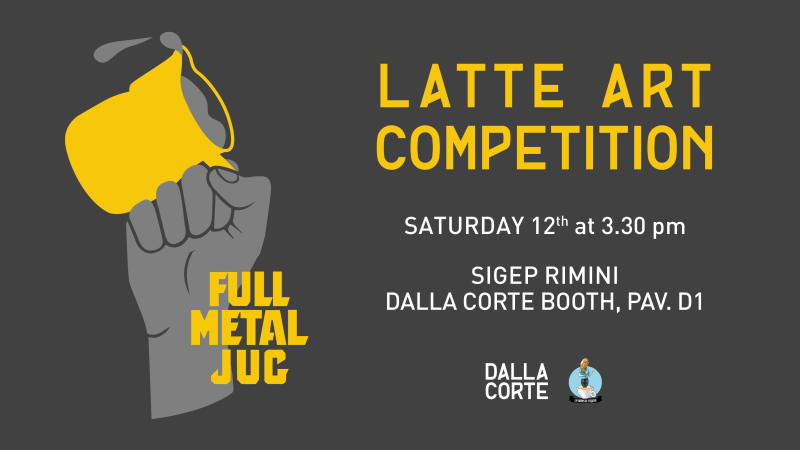 Dalla Corte brings the Full Metal Jug competition to Sigep