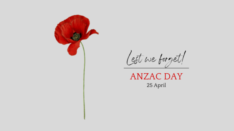 Our ANZAC Day
