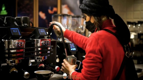 Latte art su un altro livello, da Coffee Conpanna