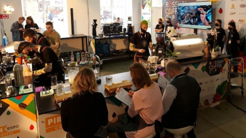 Many exciting moments at the Moscow Coffee Festival!