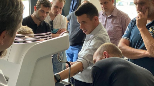 Technical training at IMESO, in Czech Republic